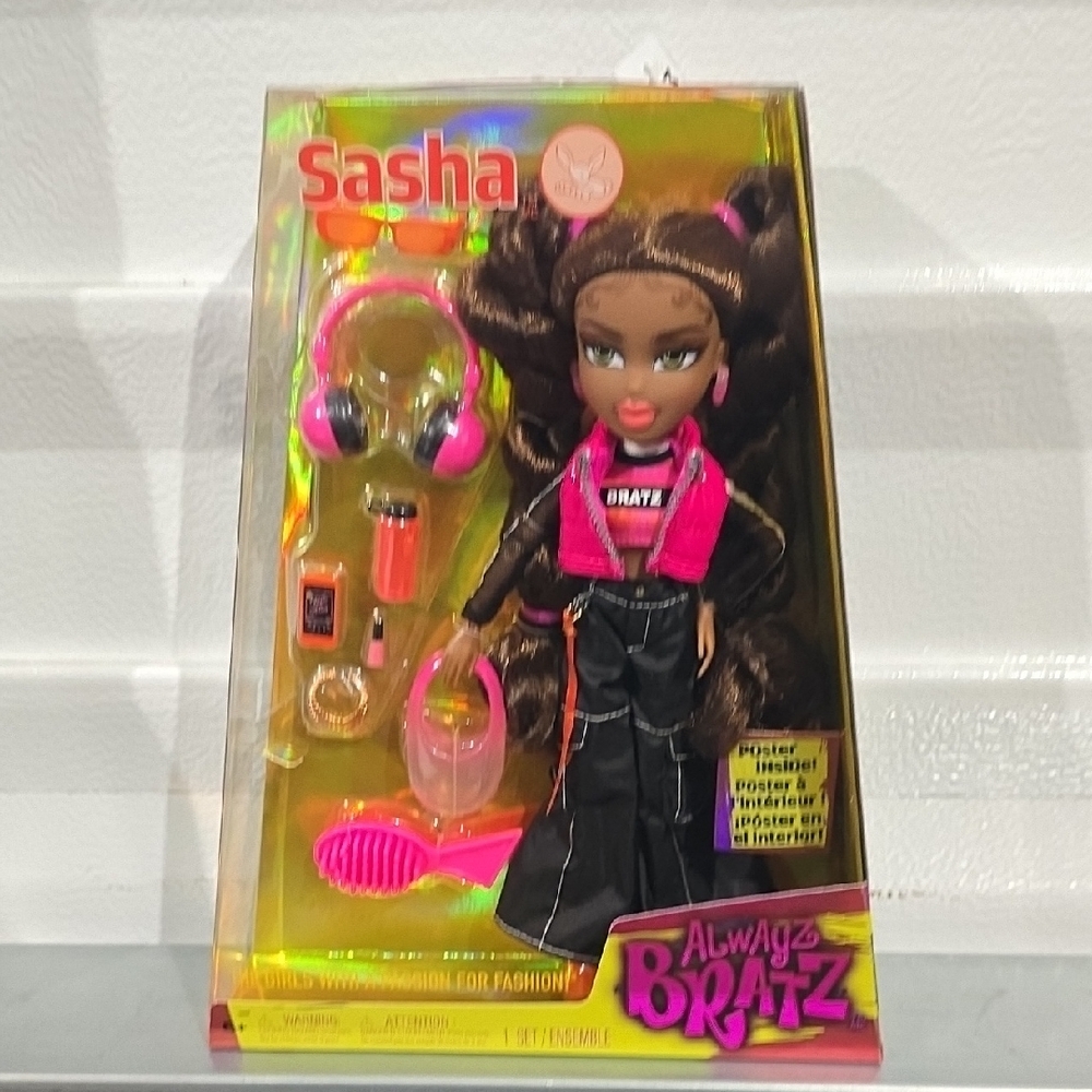 Bratz Sasha Doll with Accessories NWT 2023